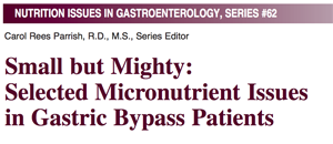 Micronutrients in RNY