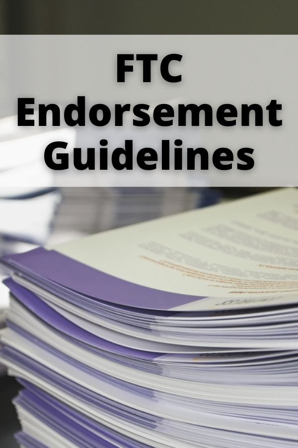ftc endorsement guidelines