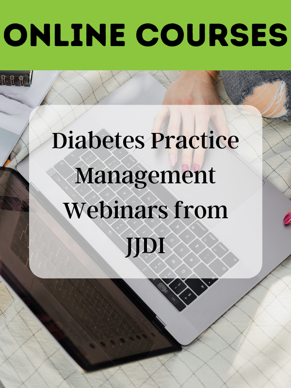 Diabetes Practice Management Webinars from JJDI